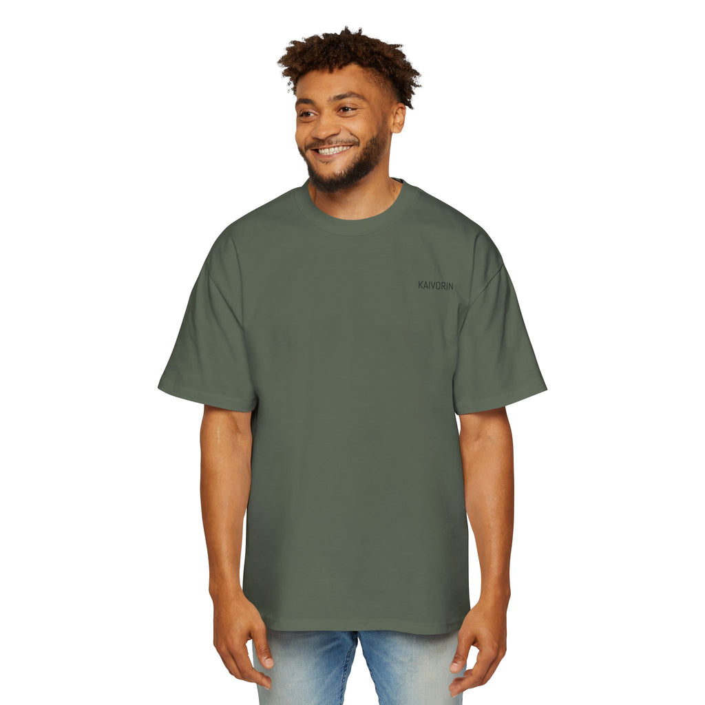 KAIVORIN Beyond Form Graphic Tee — Oversized Planetary Skull