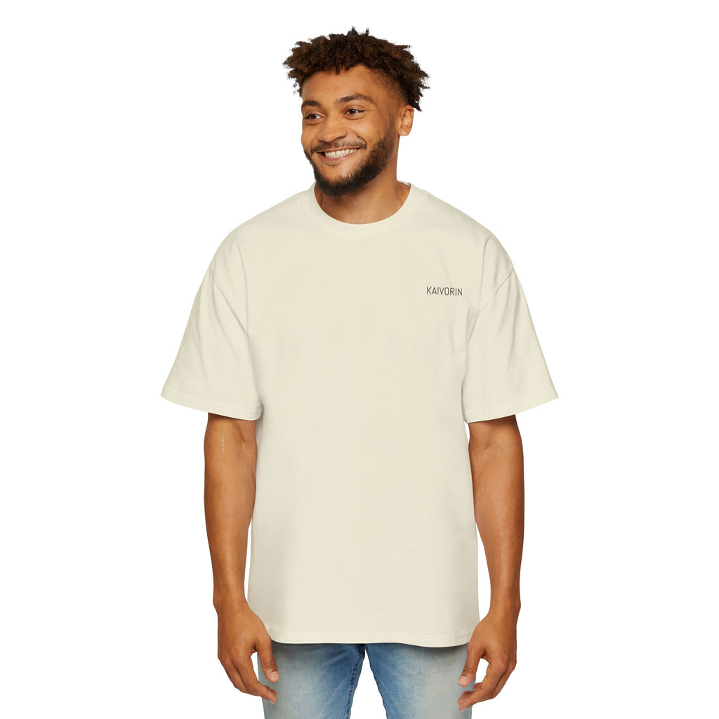KAIVORIN Beyond Form Graphic Tee — Oversized Planetary Skull