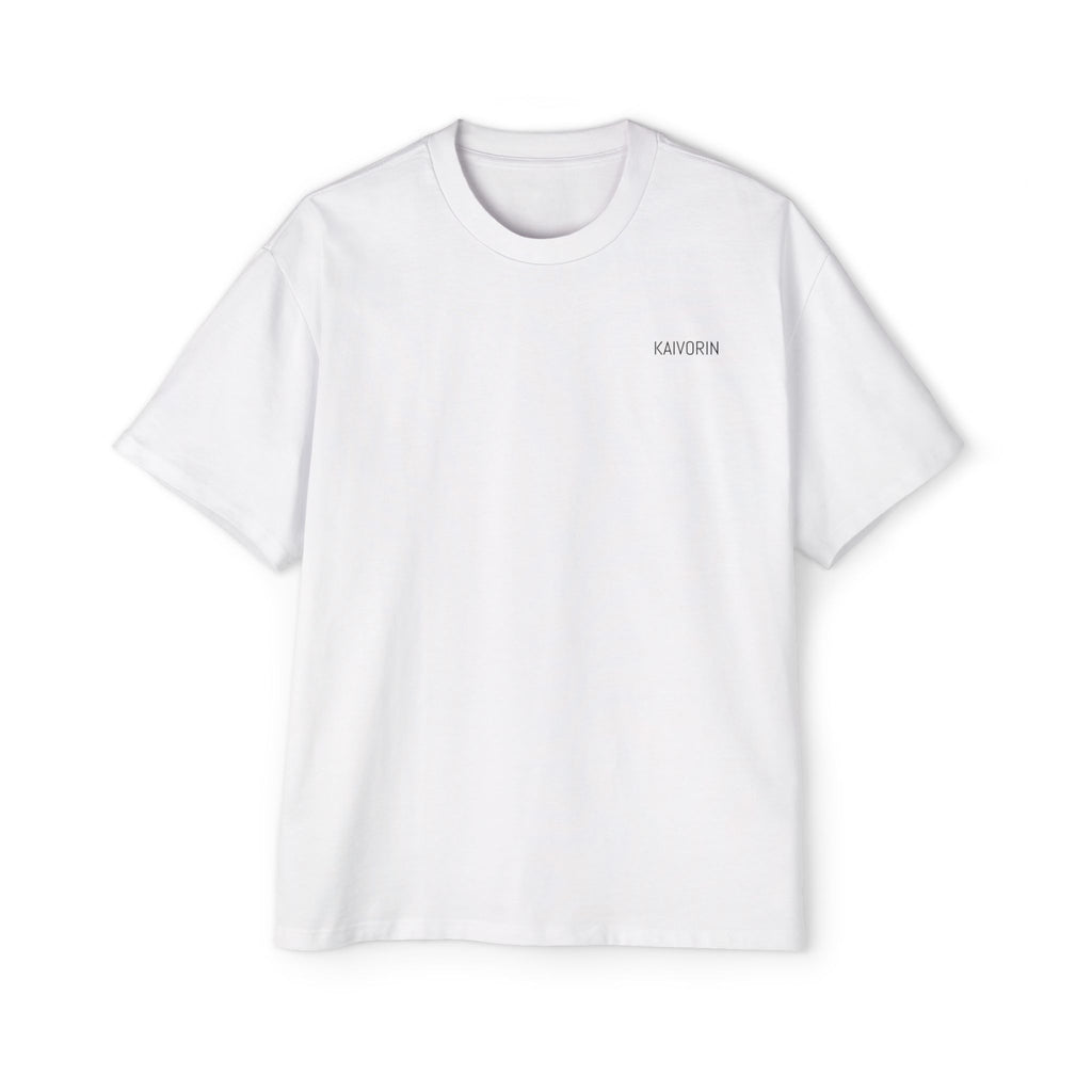 KAIVORIN Beyond Form Graphic Tee — Oversized Planetary Skull