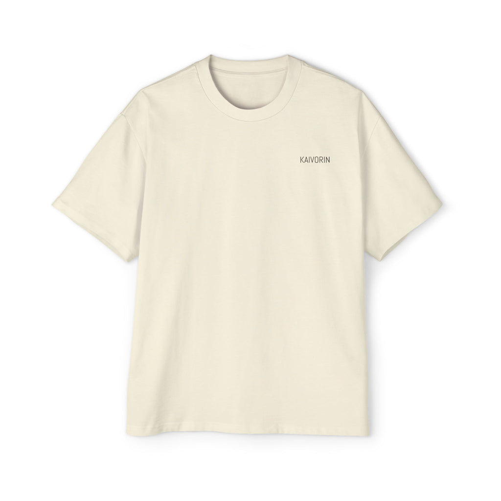 KAIVORIN Beyond Form Graphic Tee — Oversized Planetary Skull