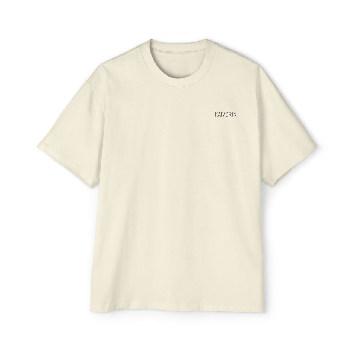 KAIVORIN Beyond Form Graphic Tee — Oversized Planetary Skull